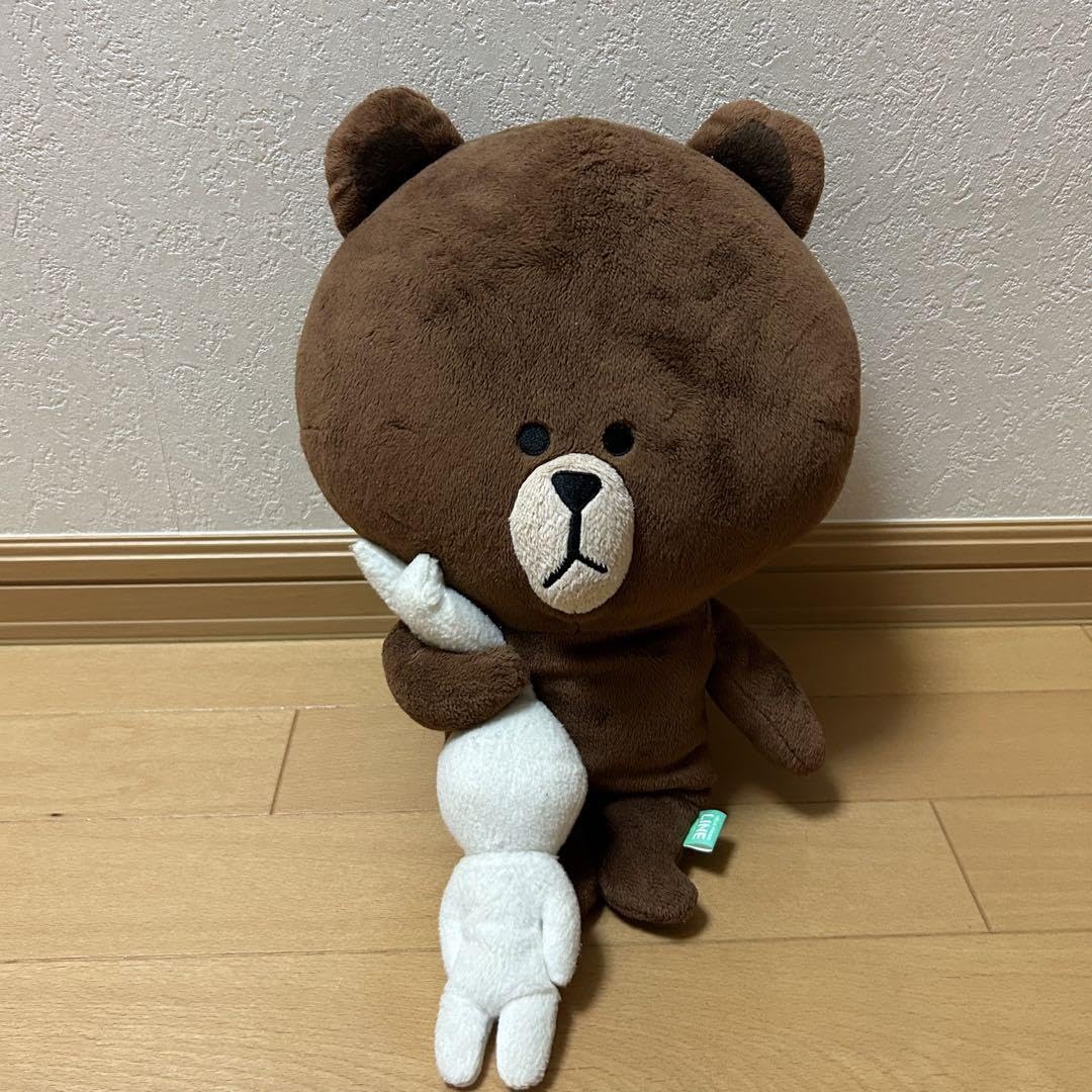 Amazon.co.jp: LINEキャラクター ブラウン ぬいぐるみ まとめ
