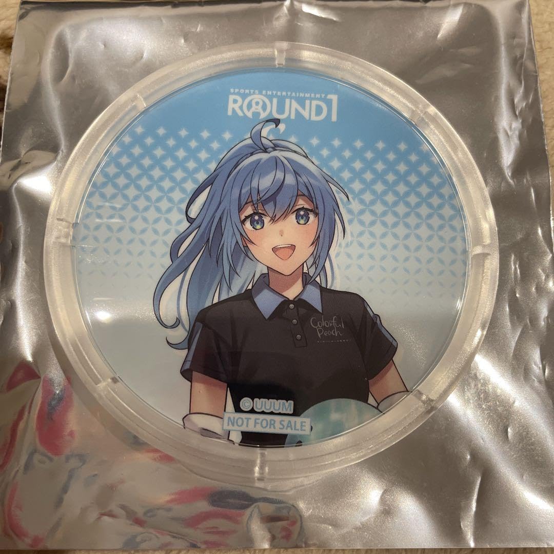 カラフルピーチ ラウンドワン アクリルコースター