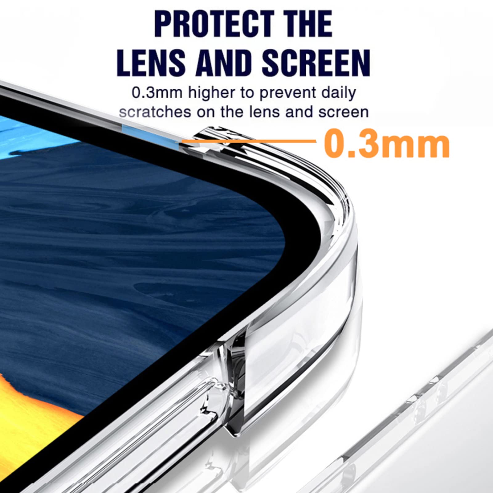 TIANDIMY Personnalisée Coque Verre Trempé Pour TCL 503,avec Votre Image Texte Cover