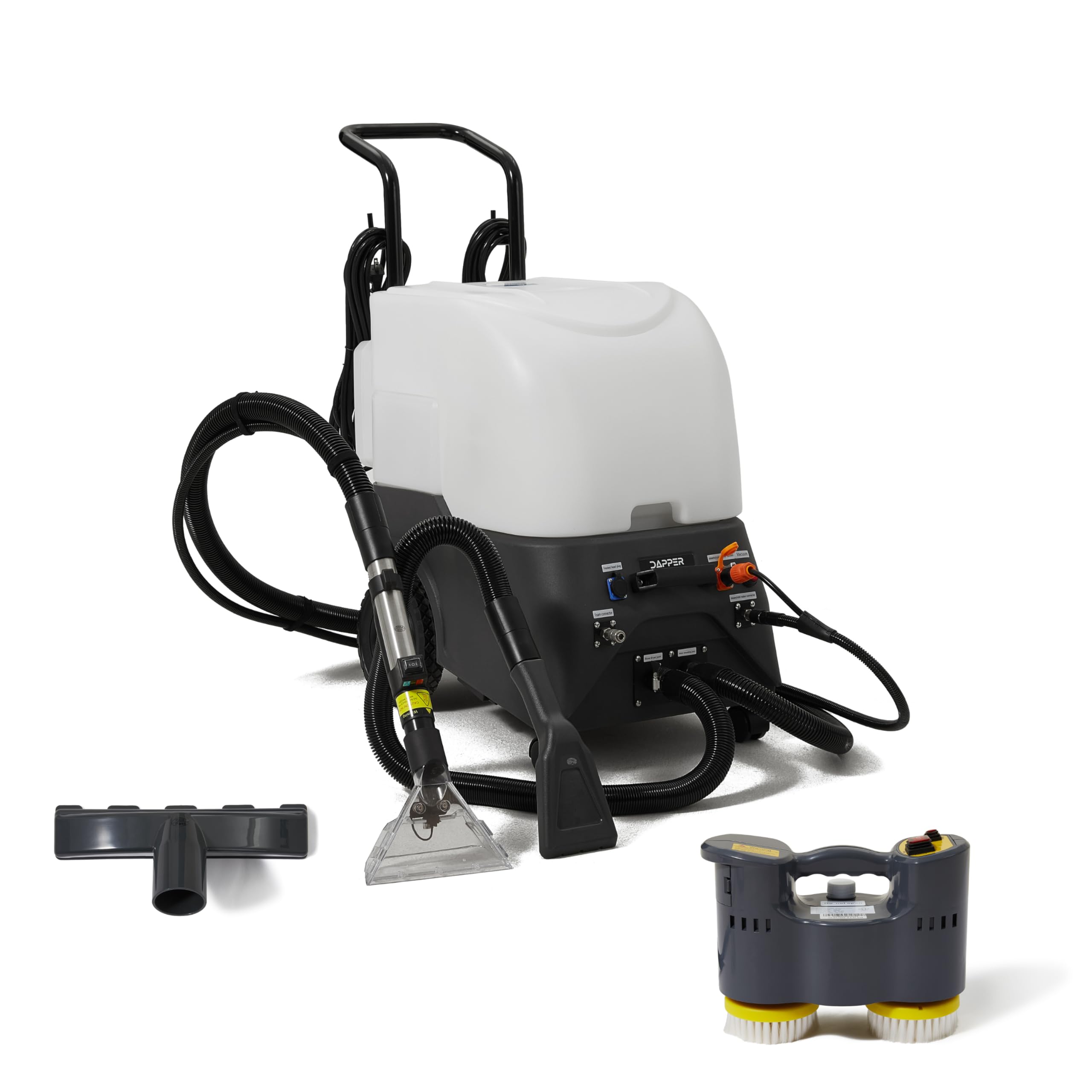 Photo 1 of ** NEW ** Dapper Commercial Carpet and Upholstery Extractor Cleaning Machine with Steam, Spray-Vacuum, Blower & Mite Remover. — Designed for Deep Cleaning. Dual Separate Circuit Power Cords