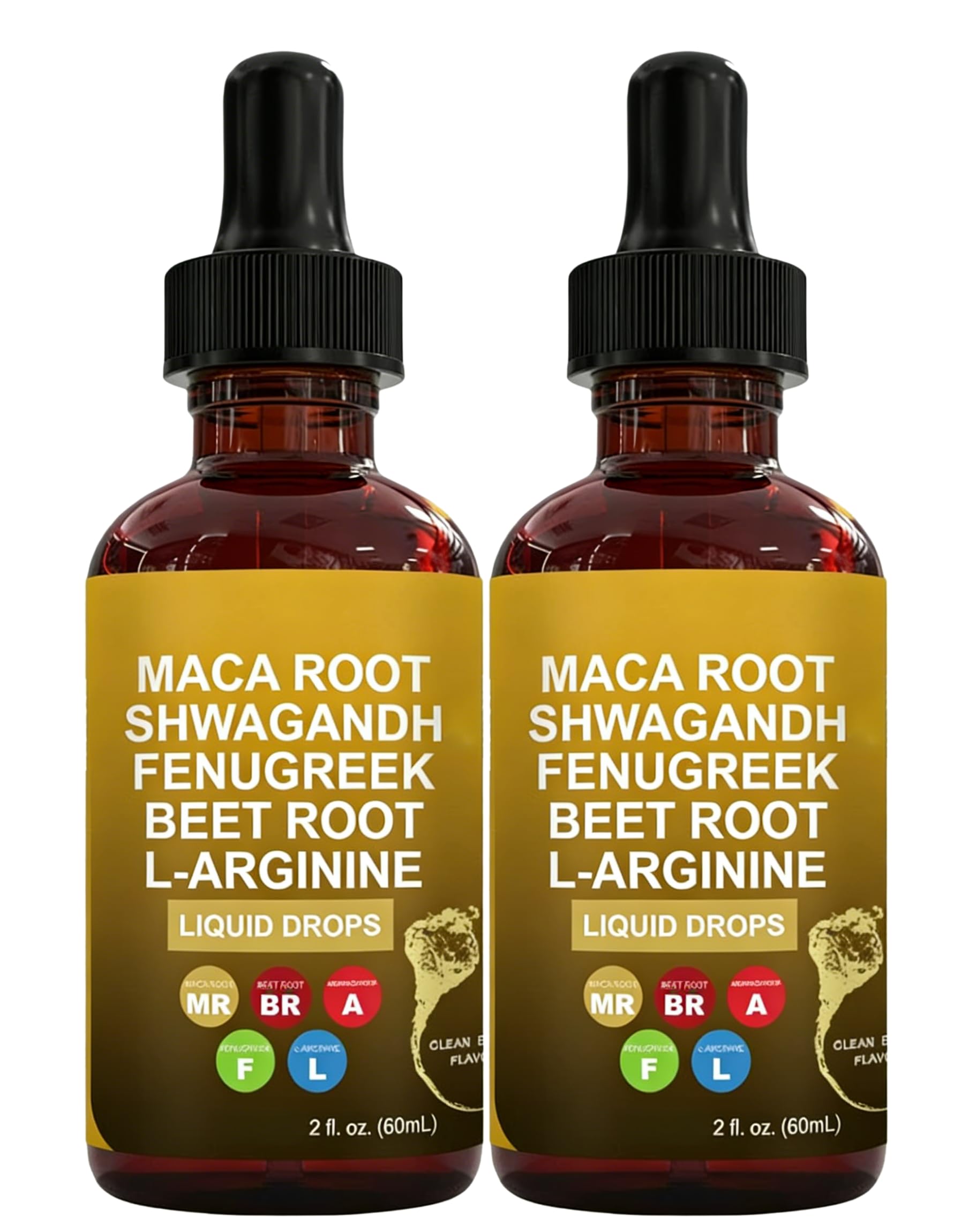 2 pièces, gouttes de racine de maca biologique, unisexe, améliore la vitalité, une variété d'extraits naturels de plantes, favorise la santé globale