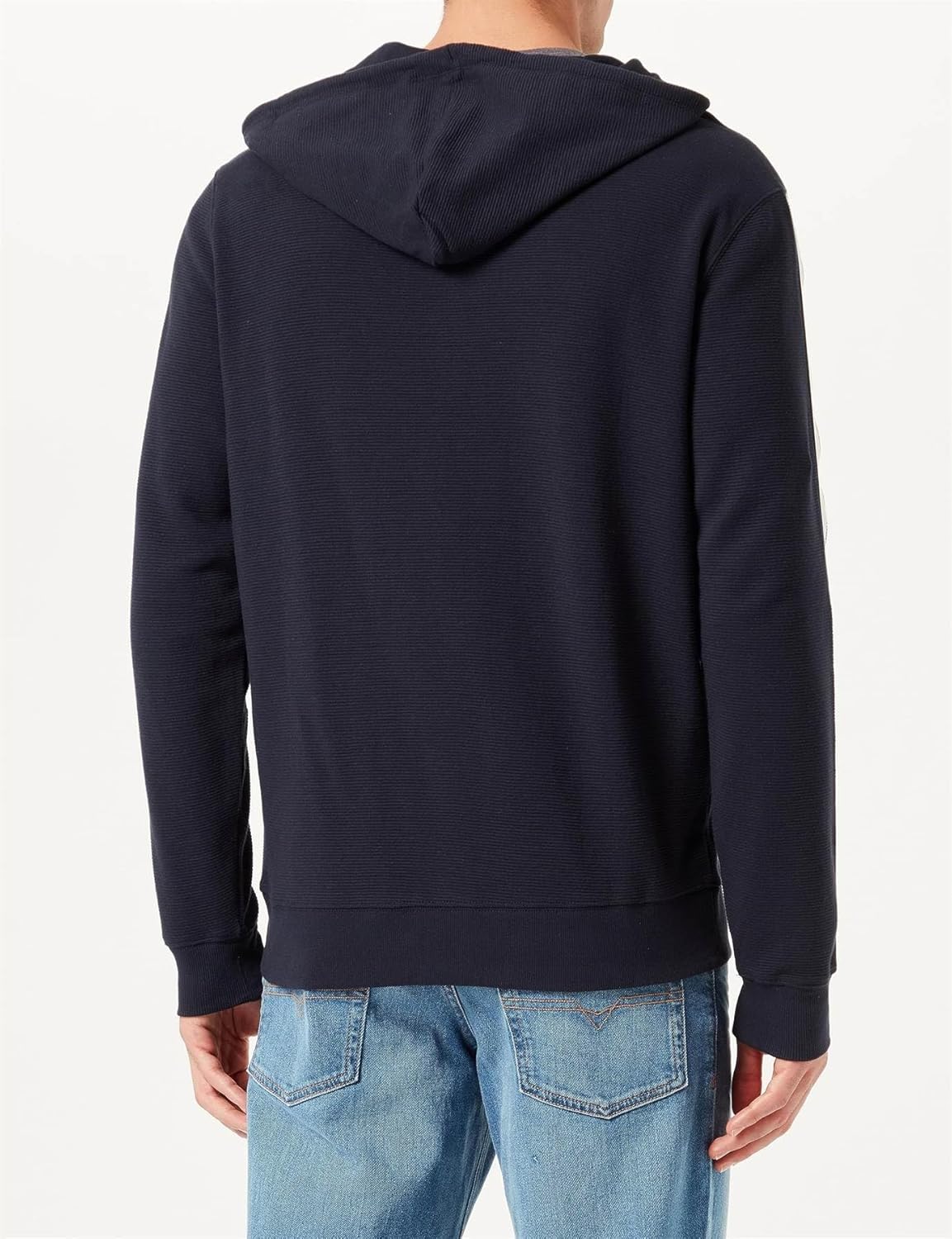 Tommy Hilfiger Men's Lounge Zip Hoodie, Blue, M