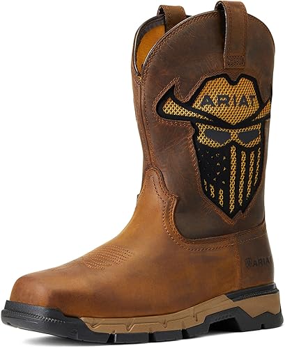 ARIAT Botas de trabajo Rebar Flex Western Venttek Incognito para hombre