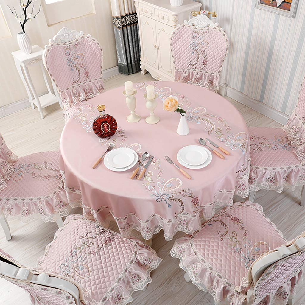 Nappe de table beige ménage lavable en jacquard résistant aux taches