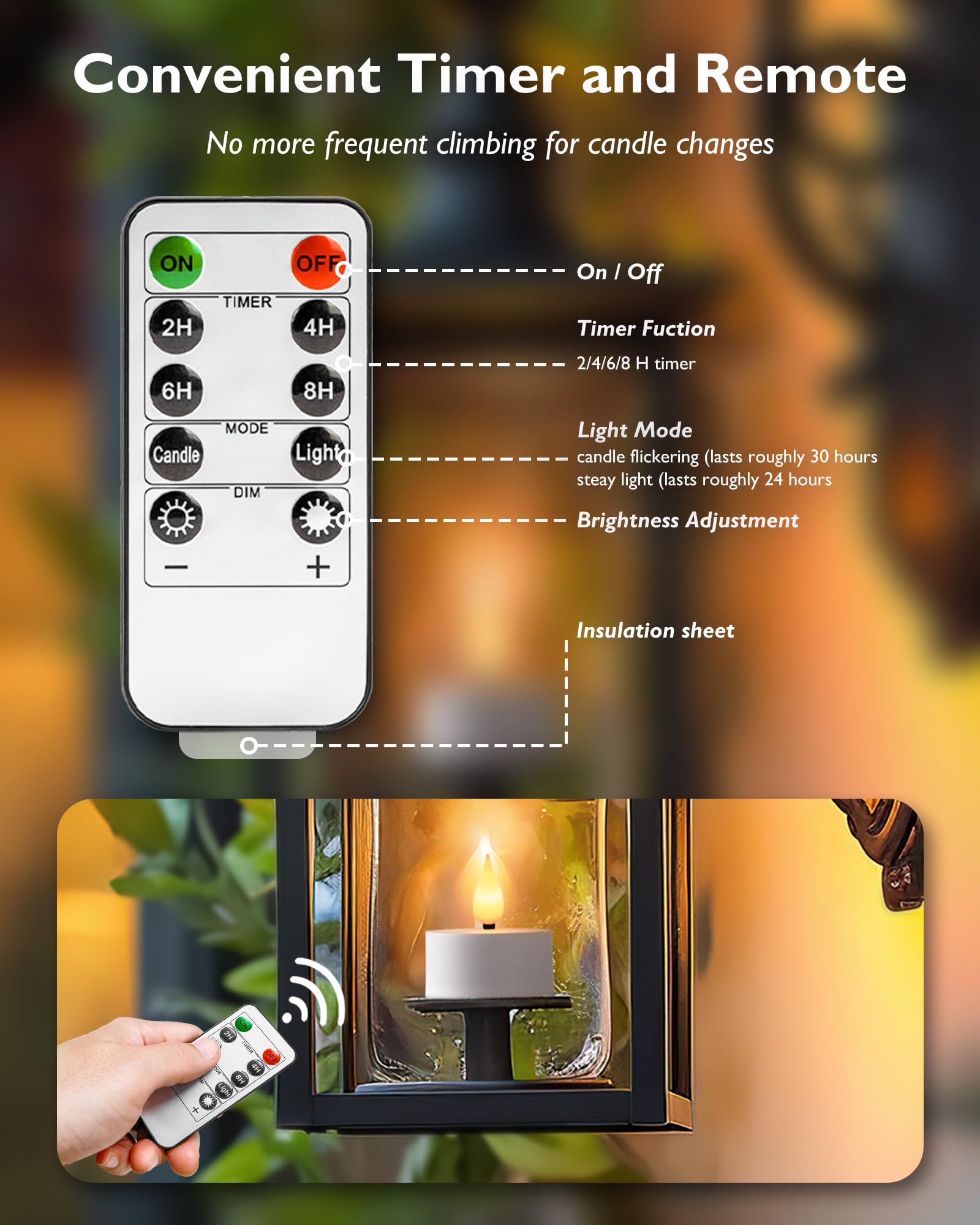 Homemory LED 12er Teelichter Wiederaufladbar mit Fernbedienung Ladestation Flackernd Timer Deko