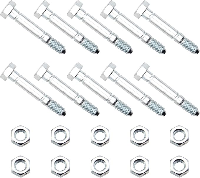 51001500 Shear Bolt Kit Fit for A riens Snowblower 10 Set