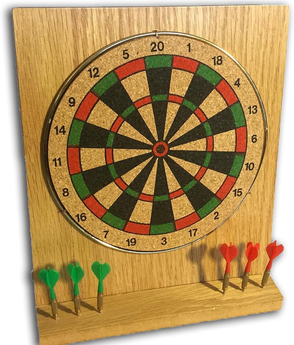 6" Executive Desktop Dart Set