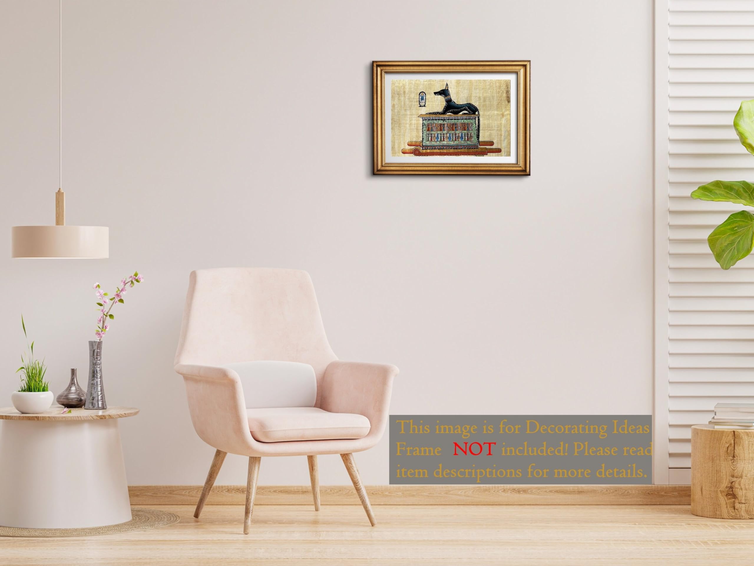 Amazon.co.jp: 死神アヌビス エジプト ゴッド パピルス – 本物の