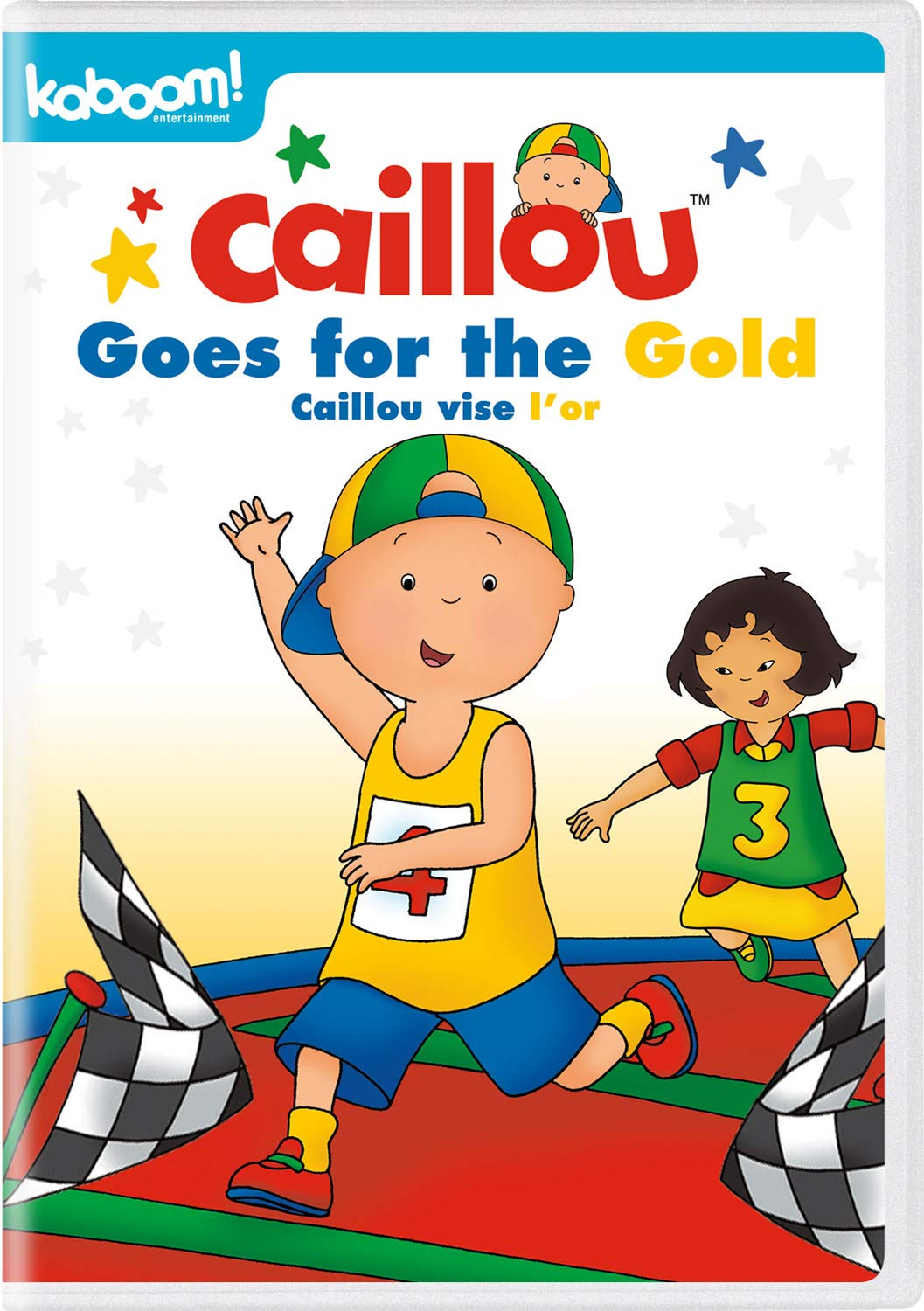 Caillou: Caillou Goes for the Gold [DVD] (Bilingual) [DVD]