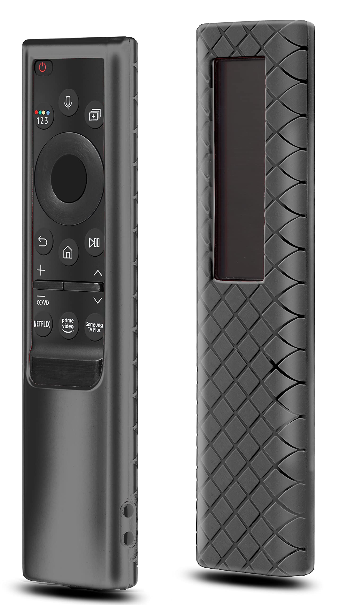 Case Compatible with Samsung Smart TV Remote Control 2021/2022, Cover for Solar Cell Remote BN59-01357 BN59-01385 BN59-01265A Universal Silicone Skin