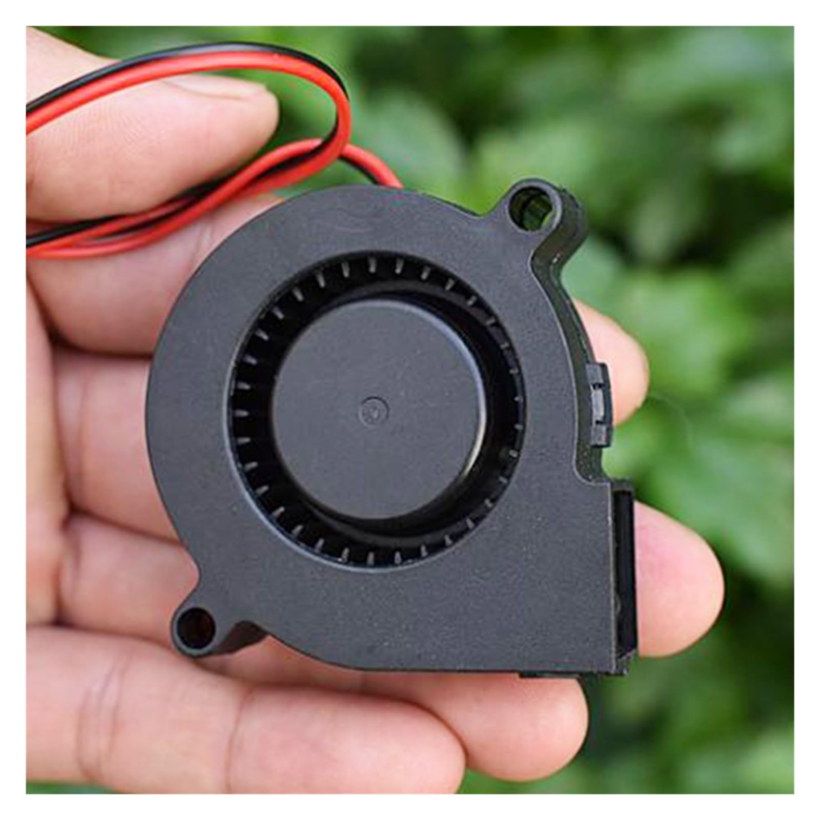 Produktbild von 2x Bürstenloser Mini-Lüfter 50x15 Mm – 4000 U/min, DC 12–24 V, Leiser Kreiselgebläse Für Kühlgeräte