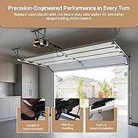 Vista 5 de Abridores de puerta de garaje 144C56 - Polea de acero sólido de 2.5 pulgadas, compatible con modelos Chamberlain, LiftMaster, Sears Craftsman