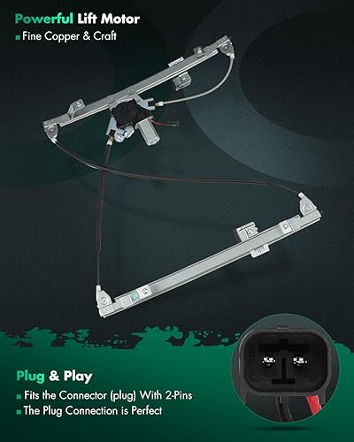 Miniatura 7 de SCITOO Reemplazo del Elevalunas eléctrico delantero izquierdo para 2004-2008 para Ford para F-150,741-430