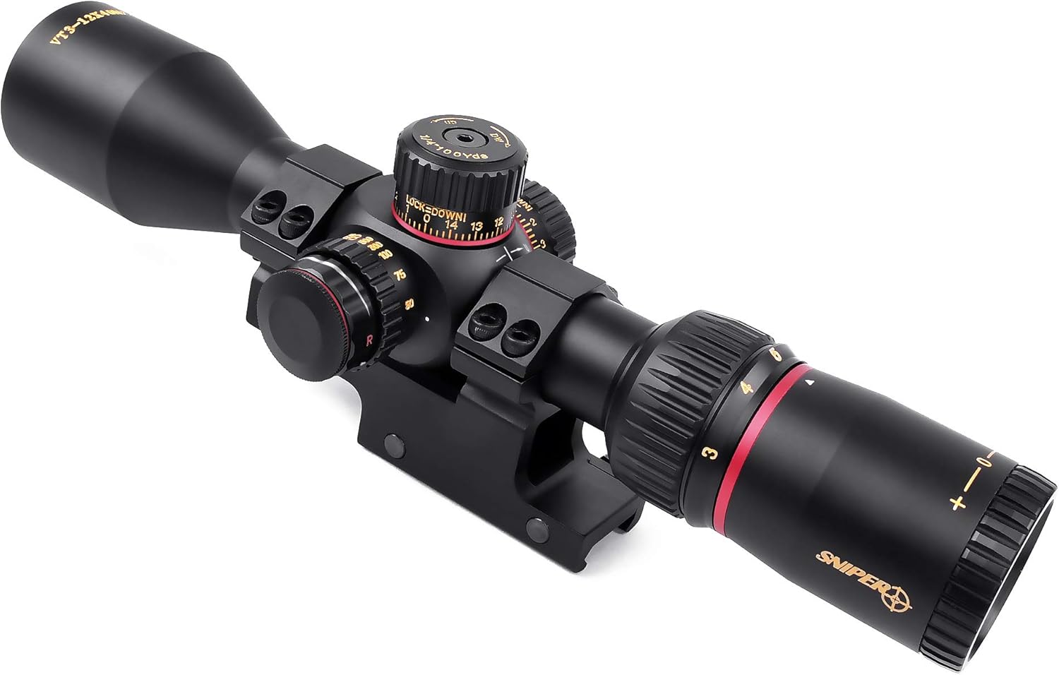 Sniper3-12x40mm ffp Rifle Scope
