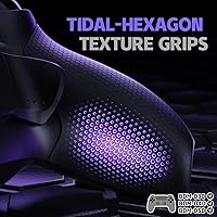 Vista 8 de eXtremeRate RISE Plus MAX Back Paddles Kit with Clicky Trigger Stops & Rubberized Grip for PS5 Controller BDM-030 040 050, Remappable Back Buttons