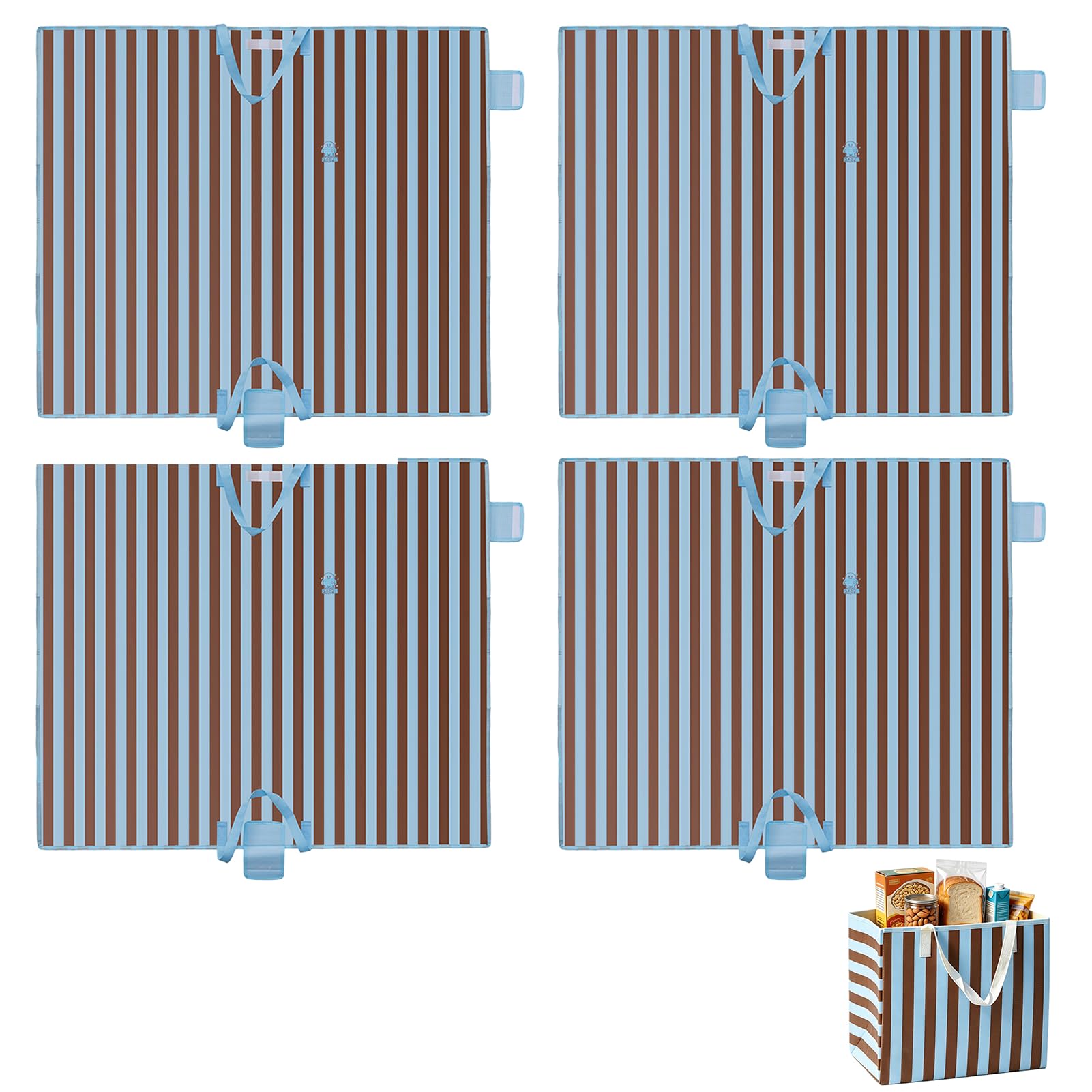 Nappe de pique-nique imperméable haut de gamme 6 couches réversibles et pliables