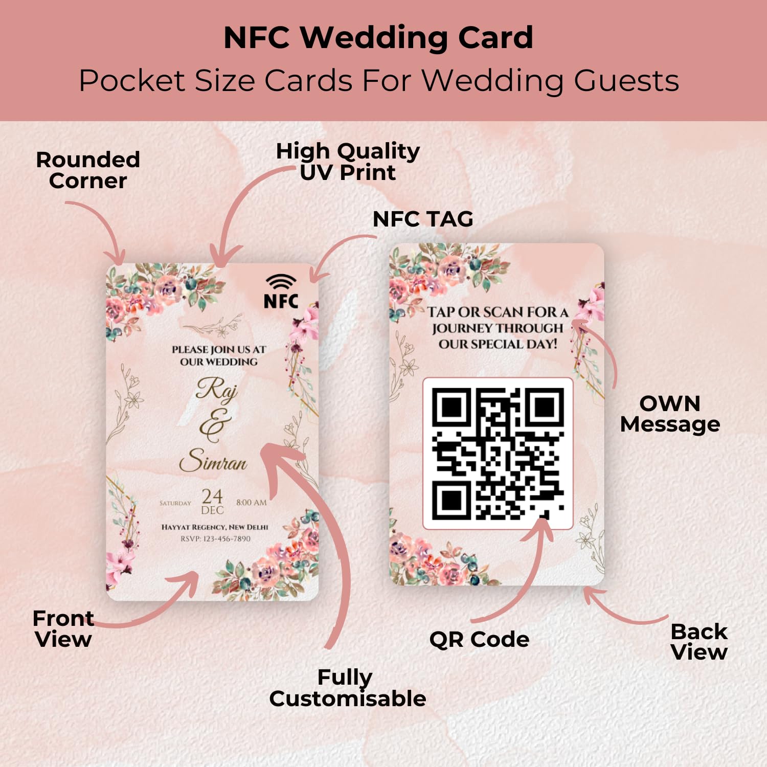 Invitation Card Program Indian Wedding Invitation Template [PSD]
