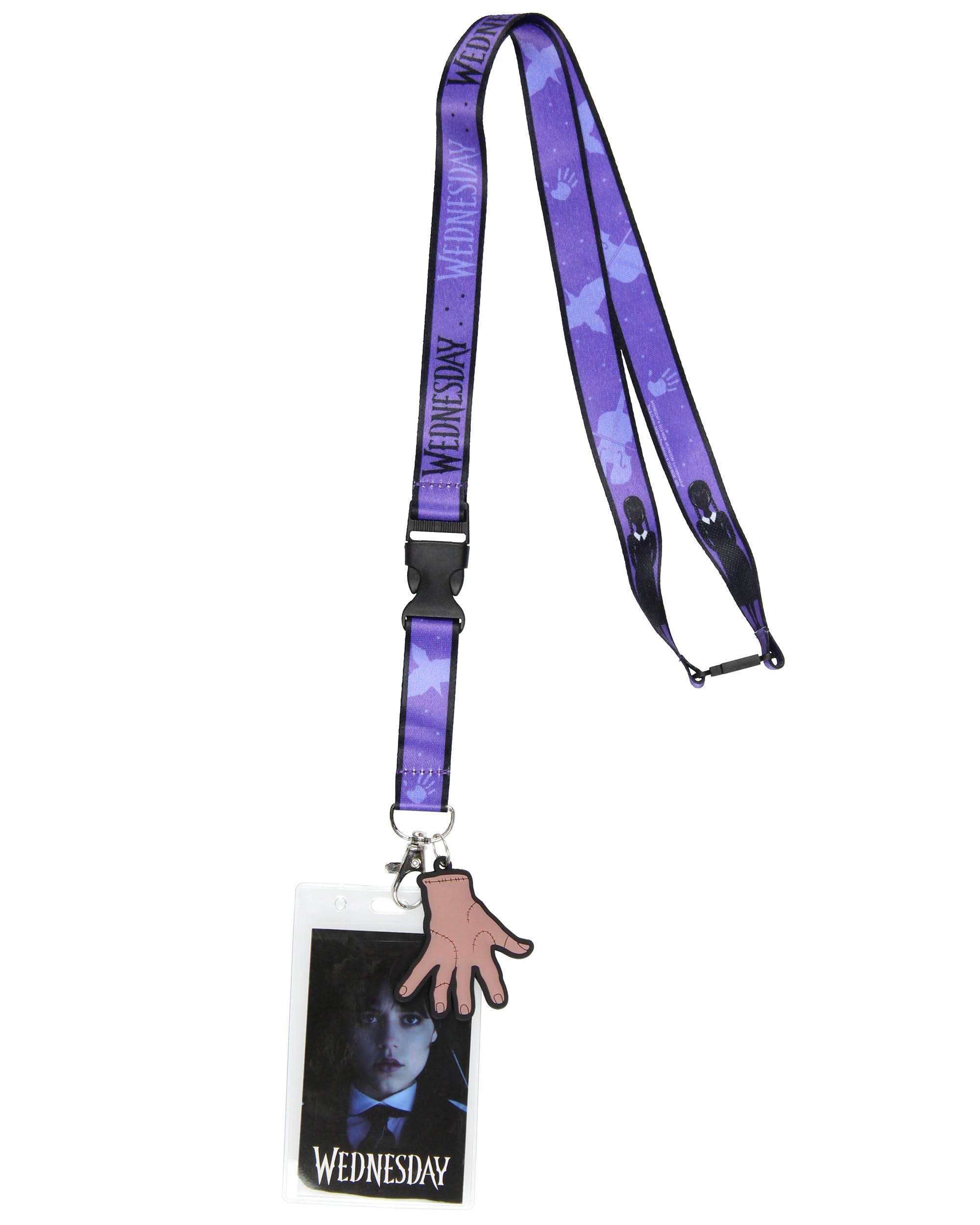 Amazon.com: Wednesday TV Series ID Lanyard Badge Holder Addams