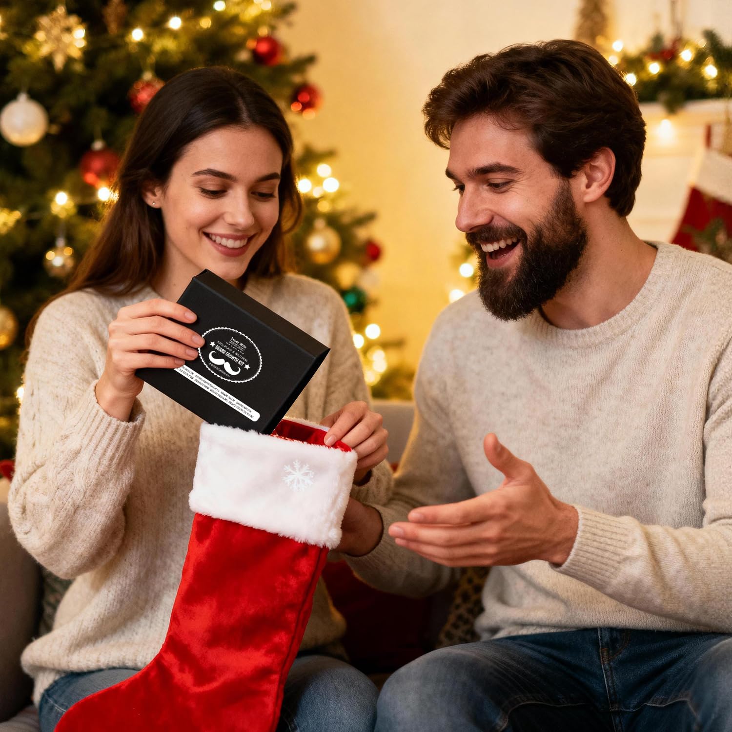 Isner Mile Beard Grooming Kit for Men Care: with Beard Wash - Oil - Balm - Brush - Comb & Straight Razor, Mens Birthday Christmas Stocking Stuffers Valentines Day Gifts for Him Boyfriend Dad Husband - Image 9