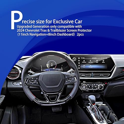 Miniatura 2 de 2 protectores de pantalla para Chevy Trax 2024 2025 para Chevy Trax ACTIV 2RS 2024 Accesorios 2024 Chevrolet Trailblazer Protector de pantalla C7 2