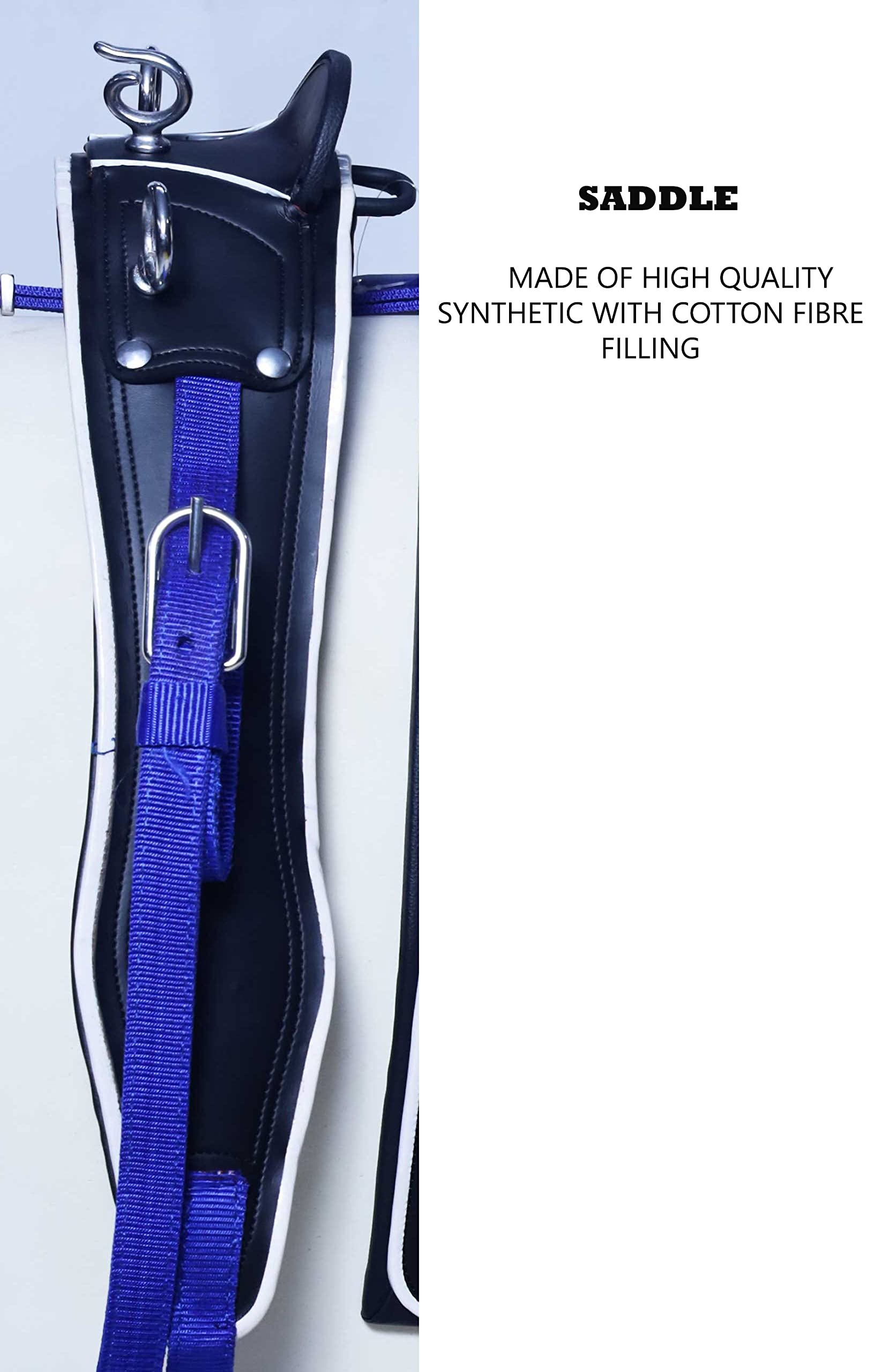 Bridon Kingston combiné anglais brun orné de strass pour cheval - 3 tailles disponibles