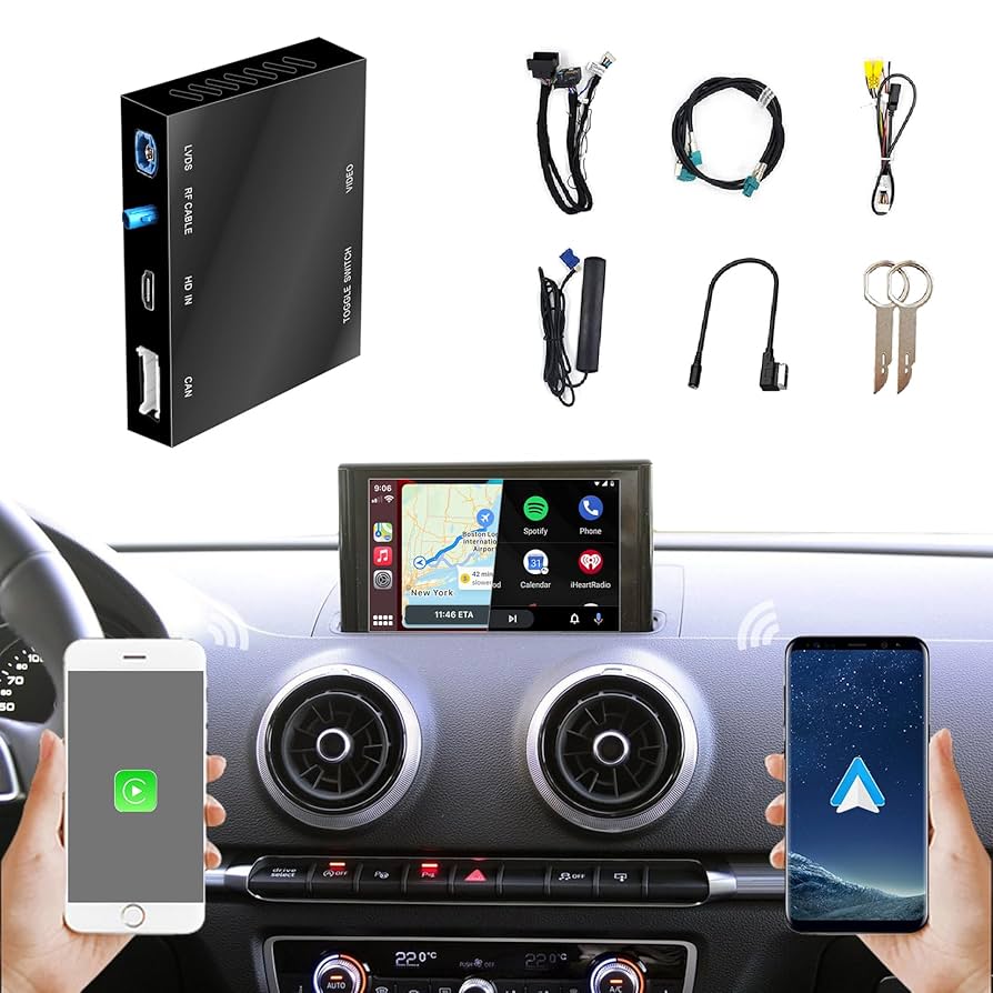 Audi CarPlay kit audi a3 s3 rs3 前期専用 Audi A3 S3 RS3 Wireless CarPlay & Android Auto Integration