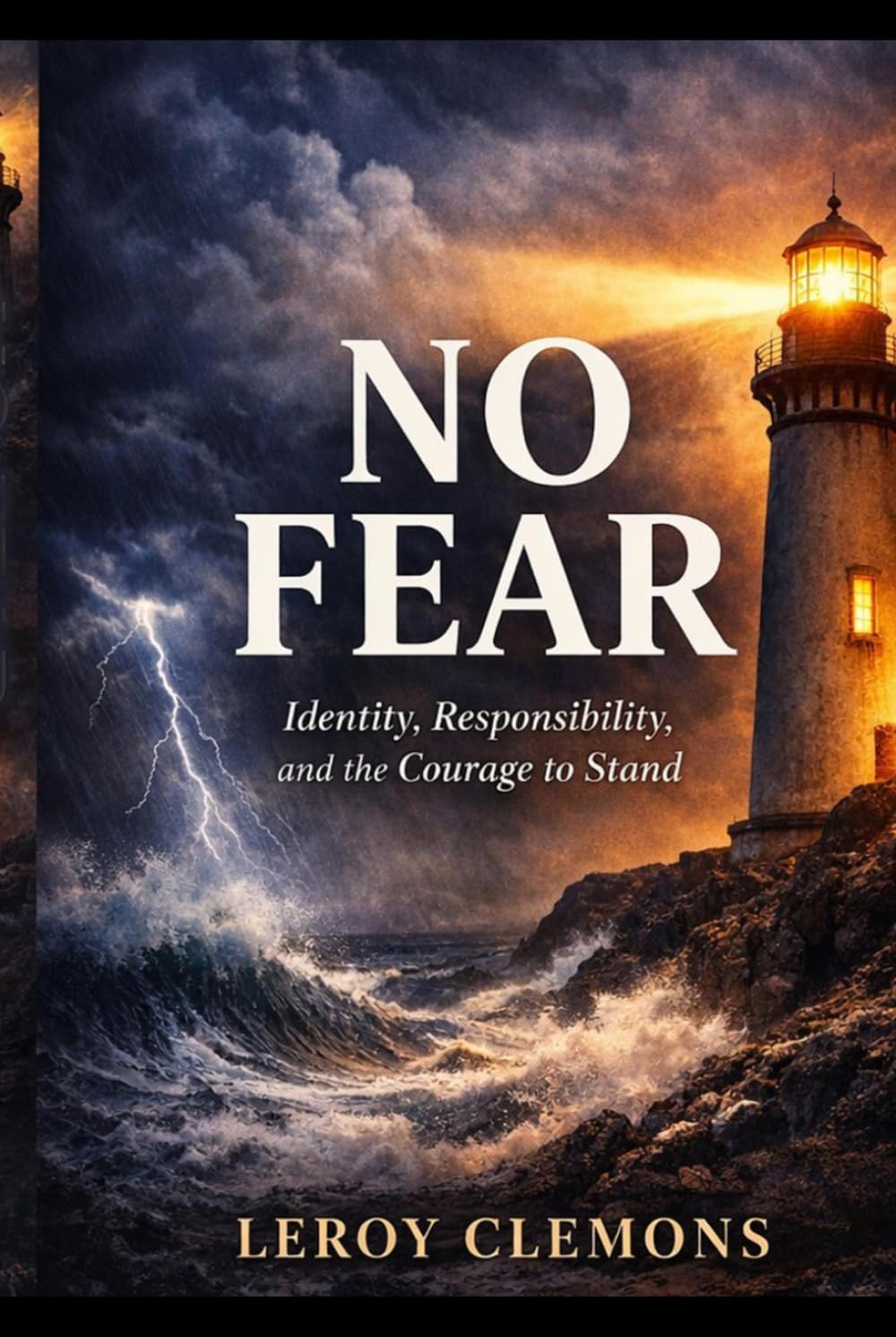 No Fear: Identity, Responsibility, and the Courage to Stand      Hardcover – March 26, 2026