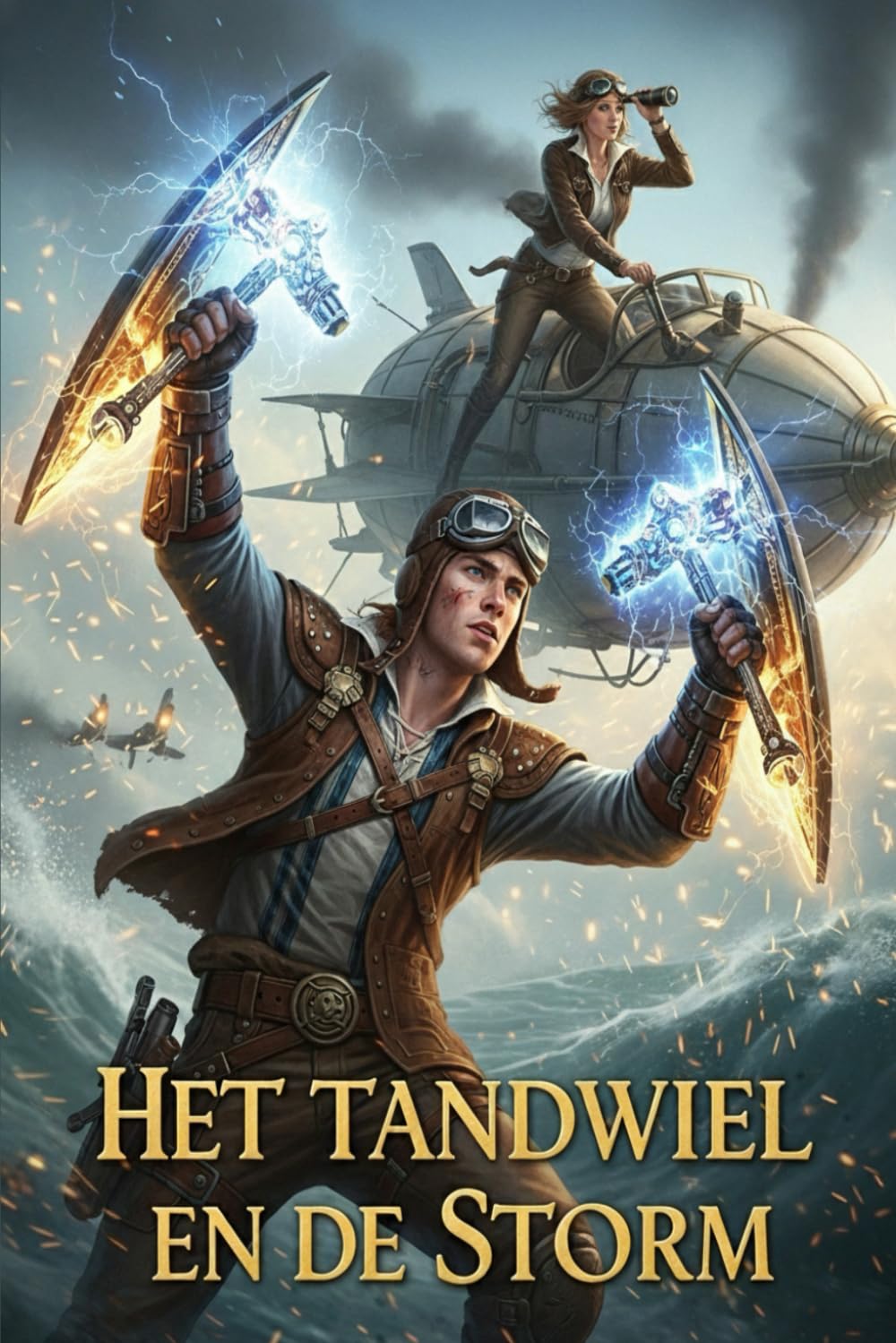 Het Tandwiel en de Storm: Een Steampunk Fantasie van Arcane Samenzweringen en Mechanische Luchten