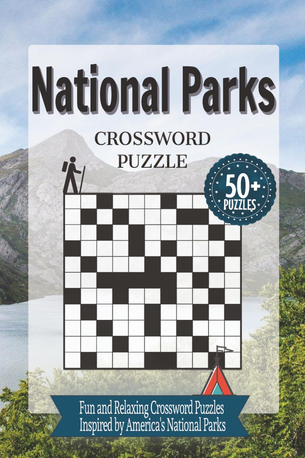 National Parks Crossword Puzzle: Crossword Puzzles with Easy to Read Print about National Parks, Wildlife, Nature, Hiking and Outdoor Travel | 6x9 ... | Gift for Adults, Seniors and Travel Lovers