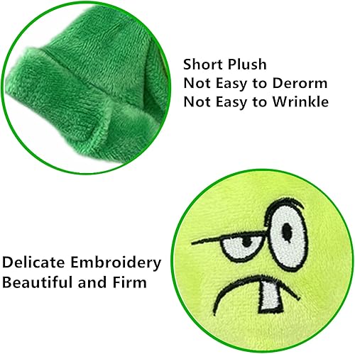 Miniatura 2 de JHESAO 6 "PVZ Plush Bonk Choy Toys PVZ 1 2 peluche suave zombies muñeca china planta juguete nuevo