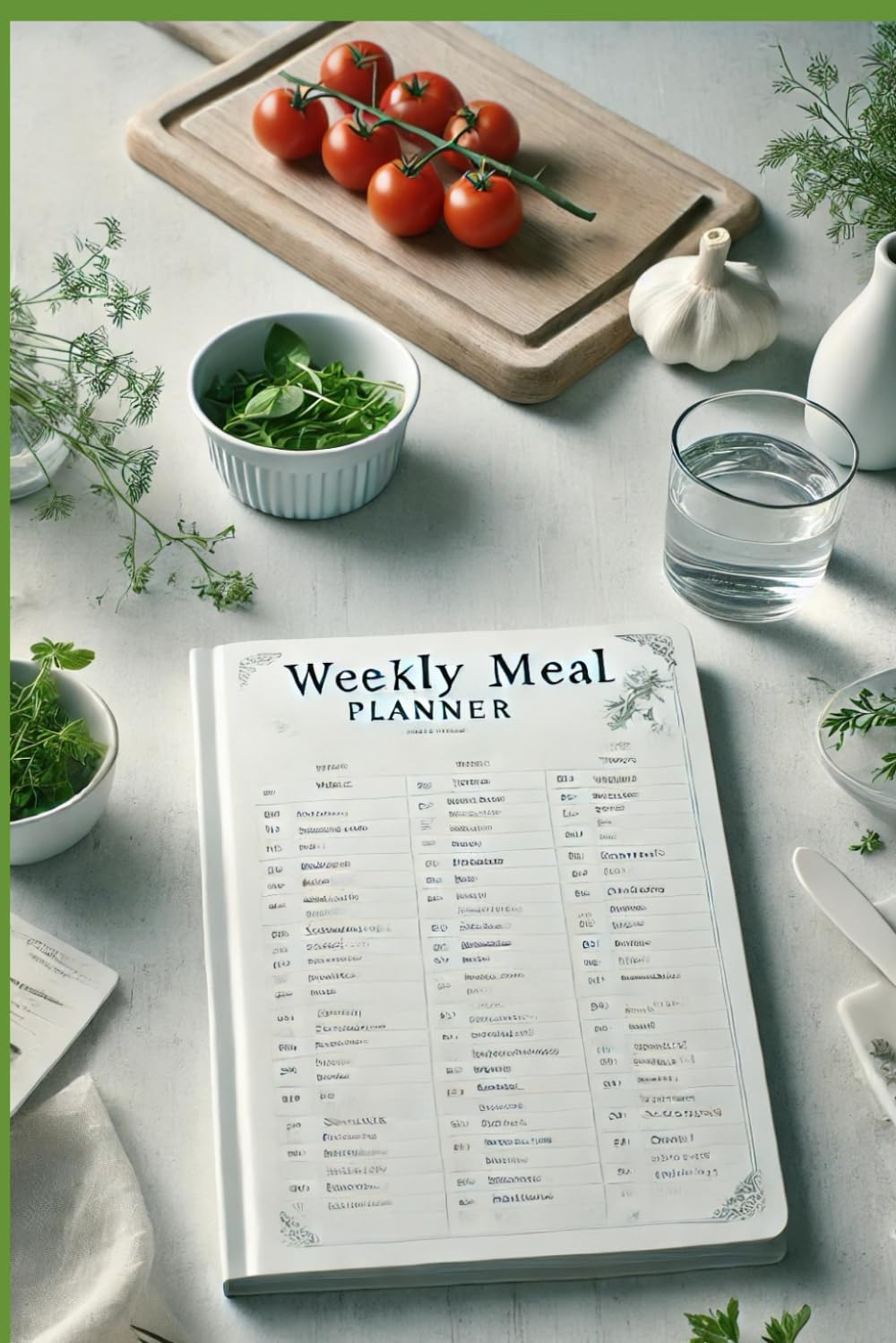 Gourmet Meal Planner: Elevate Your Dining Experience 150 Pages 6x9 inches
