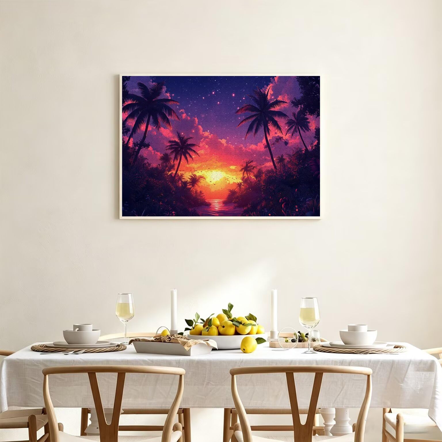 Puzzle 4000 sztuk 141 x 87 cm, puzzle dla dorosłych gwiazdy leśne, n-795