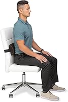 Vista 7 de OPTP The Original McKenzie Signature Slimline Lumbar Support - Lumbar Support Pillow for Office Chair and Car Seat Back Support – Back Cushion for