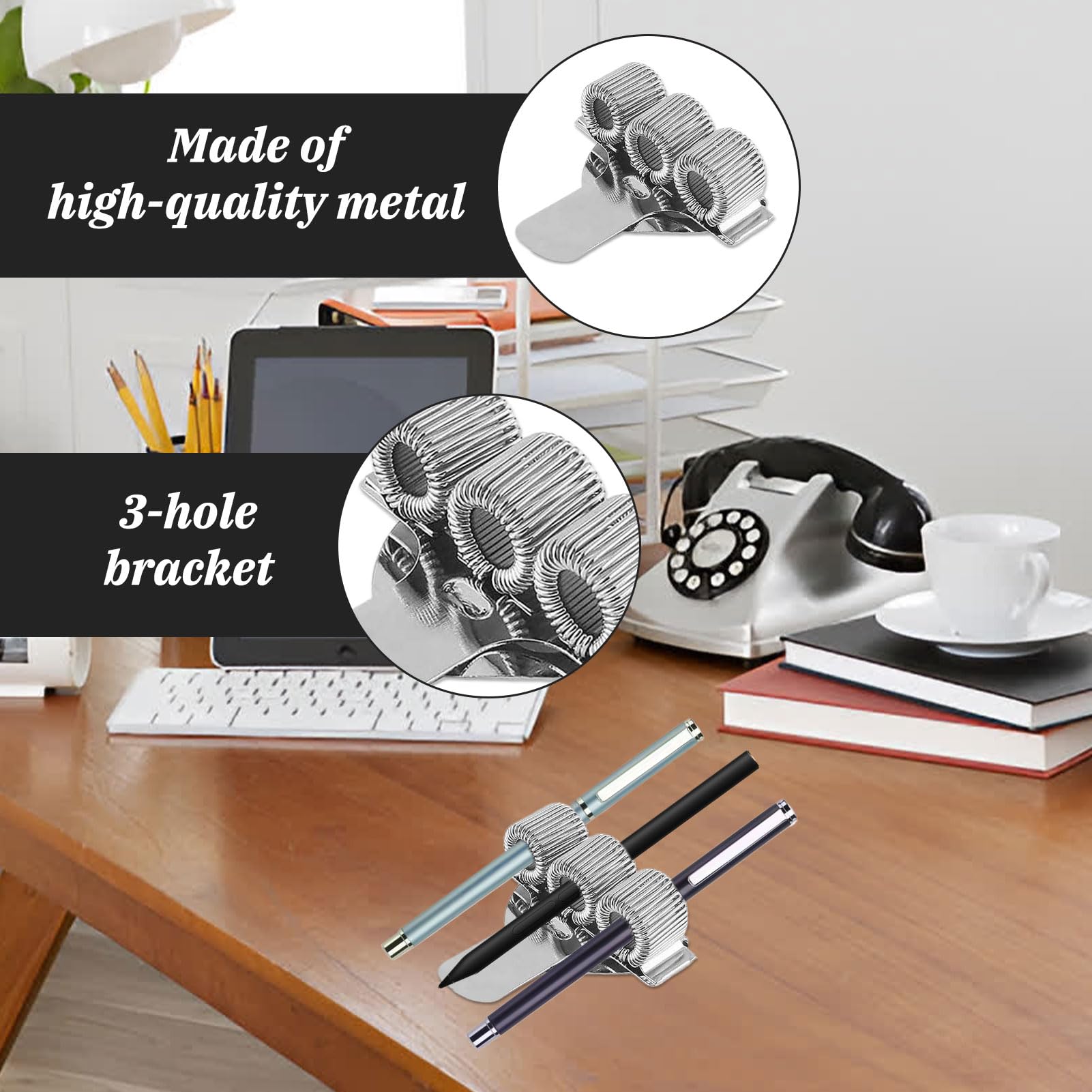 WJMY Penhouder voor verpleegsters, 6 stuks, pennenhouder, zakclip, drievoudige metalen penhouder voor tassenclip, metalen penhouder, ideaal voor thuis, op kantoor, artsen, verpleegsters, piloten (zilver WJMY Penhouder voor verpleegsters, 6 stuks, pennenhouder, zakclip, drievoudige metalen penhouder voor tassenclip, metalen penhouder, ideaal voor thuis, op kantoor, artsen, verpleegsters, piloten (zilver
