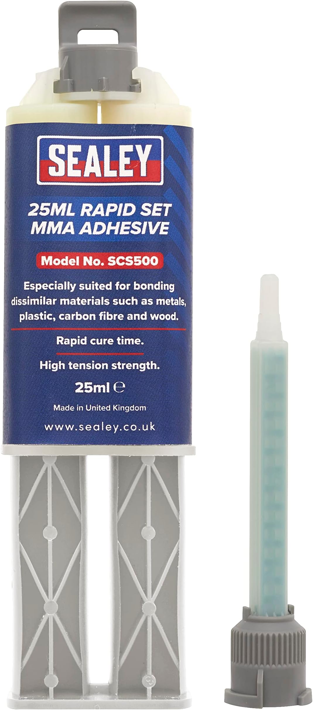Sealey MMA Adhesive, Rapid Set 25ml - SCS500