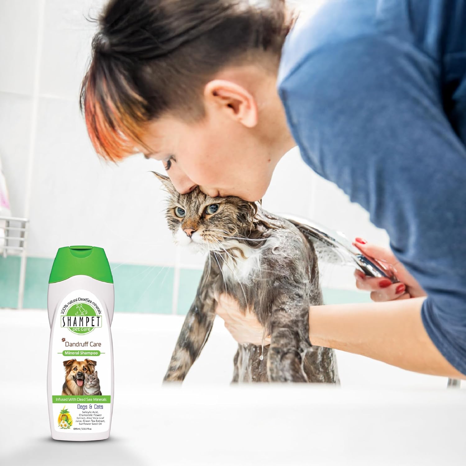 Dandruff Care Mineral Pet Shampoo (695 ML)