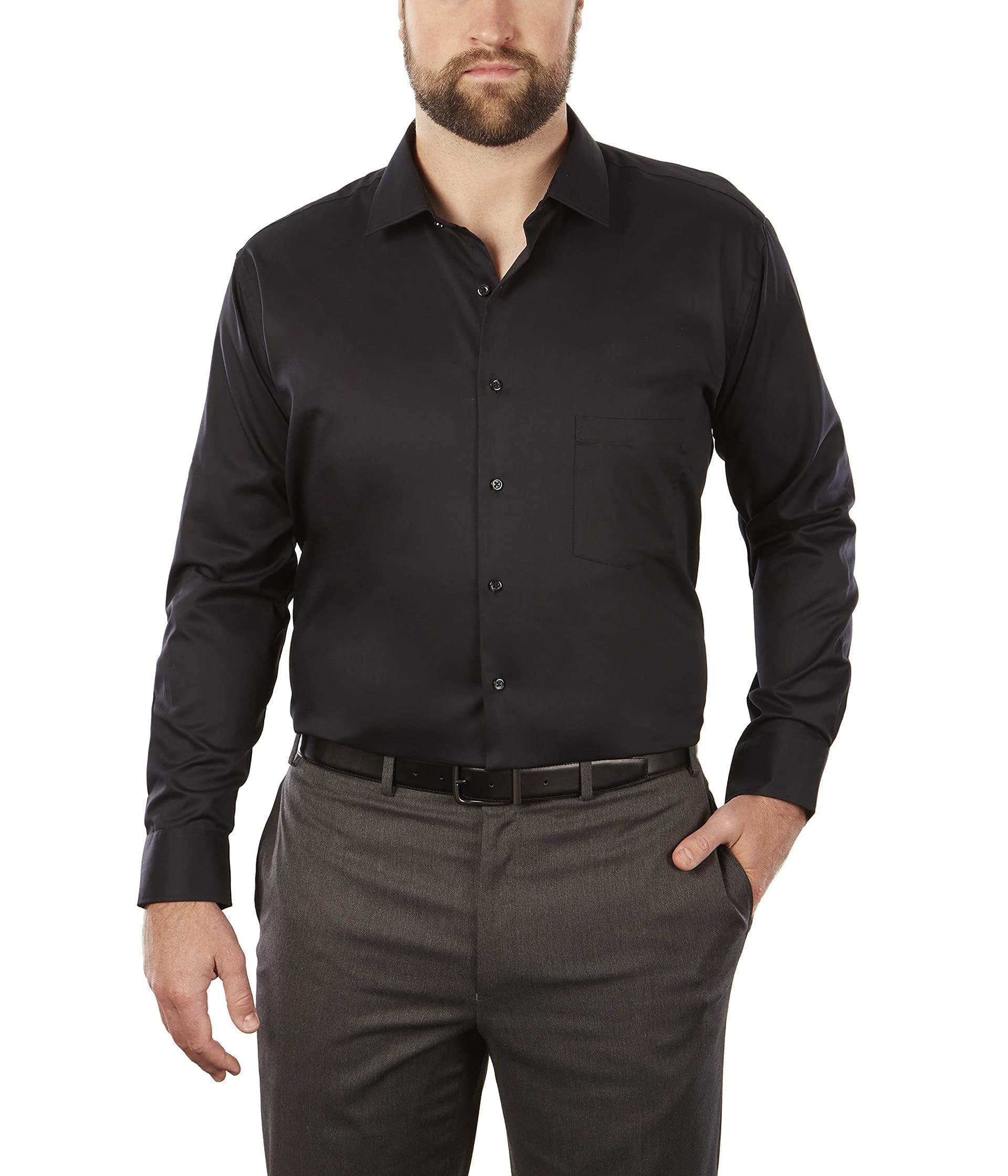 Van Heusen Herren Dress Shirt Flex Collar