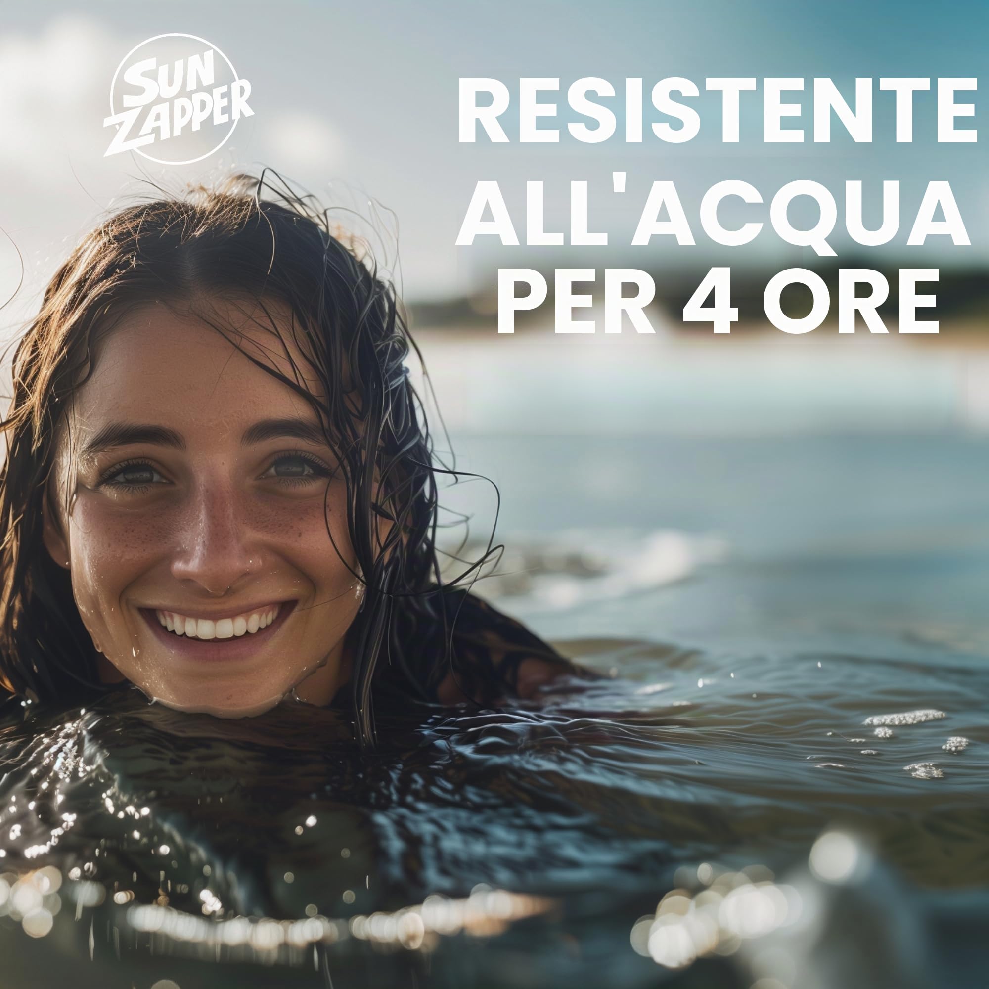 Sun Zapper Zinc Stick - Rosso, Bianco e Blue - SPF50 + - Altissima protezione solare