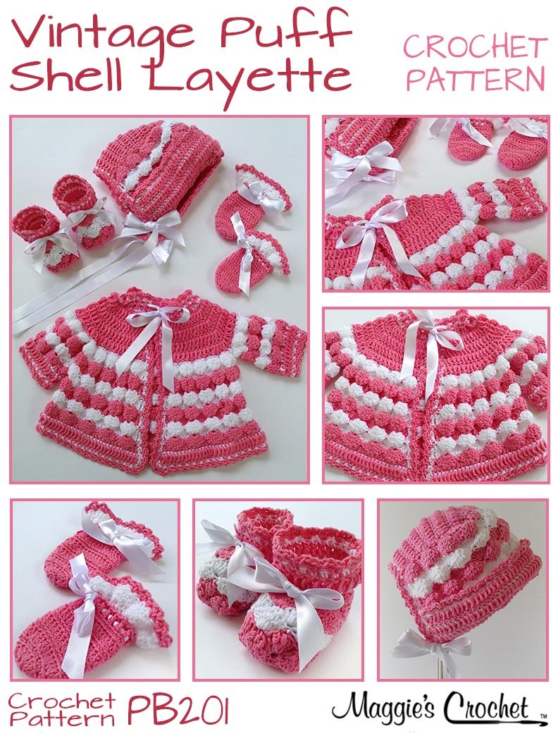 Baby layette crochet patterns