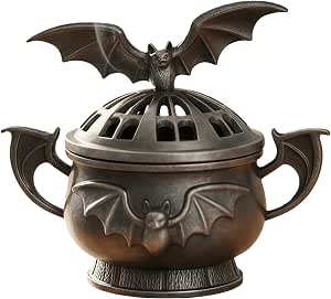 Mini Cone Incense Holder Metal Bat Incense Burner