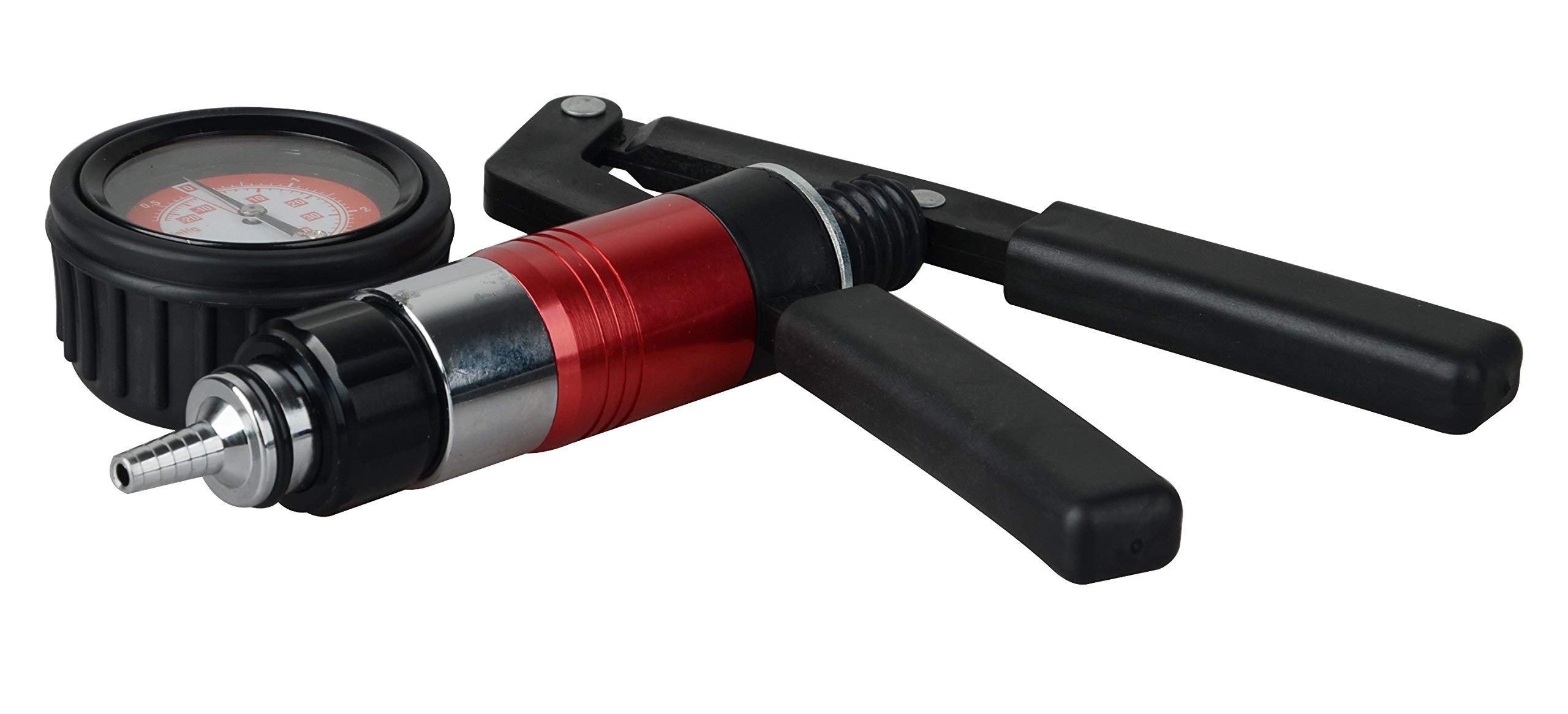 DAYUAN 21PC Probador de Bomba de Vacío de Mano, Kit de Purga de Frenos con Medidor de Vacío, Adaptador y Estuche, para Vehículos Automotrices, Camiones y Motocicletas