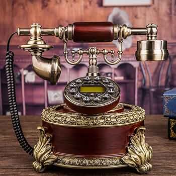 アンティーク テレフォンランプ ❁⃘*.゜ Amazon.co.jp: Retro Style Phone Retro Phone Antique