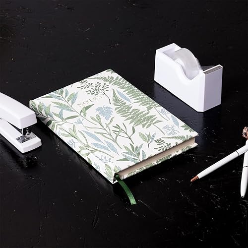 Vista 104 de Eccolo - Cuaderno de diario rayado, tapa dura rosa, incluye bolígrafo y soporte, 256 páginas a rayas, 5.75 x 8.25 pulgadas Rosa con soporte