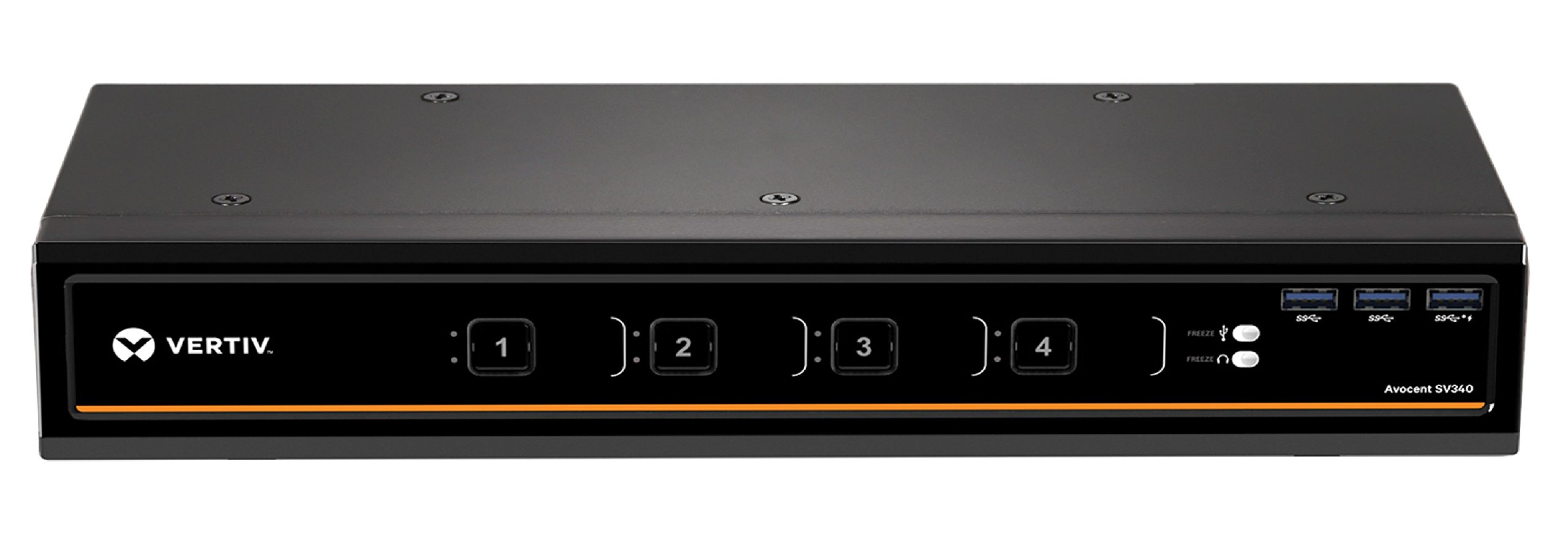Vertiv Avocent 4-Port Dual-Head DVI-I 4K Ultra HD KVM Switch (SV340)