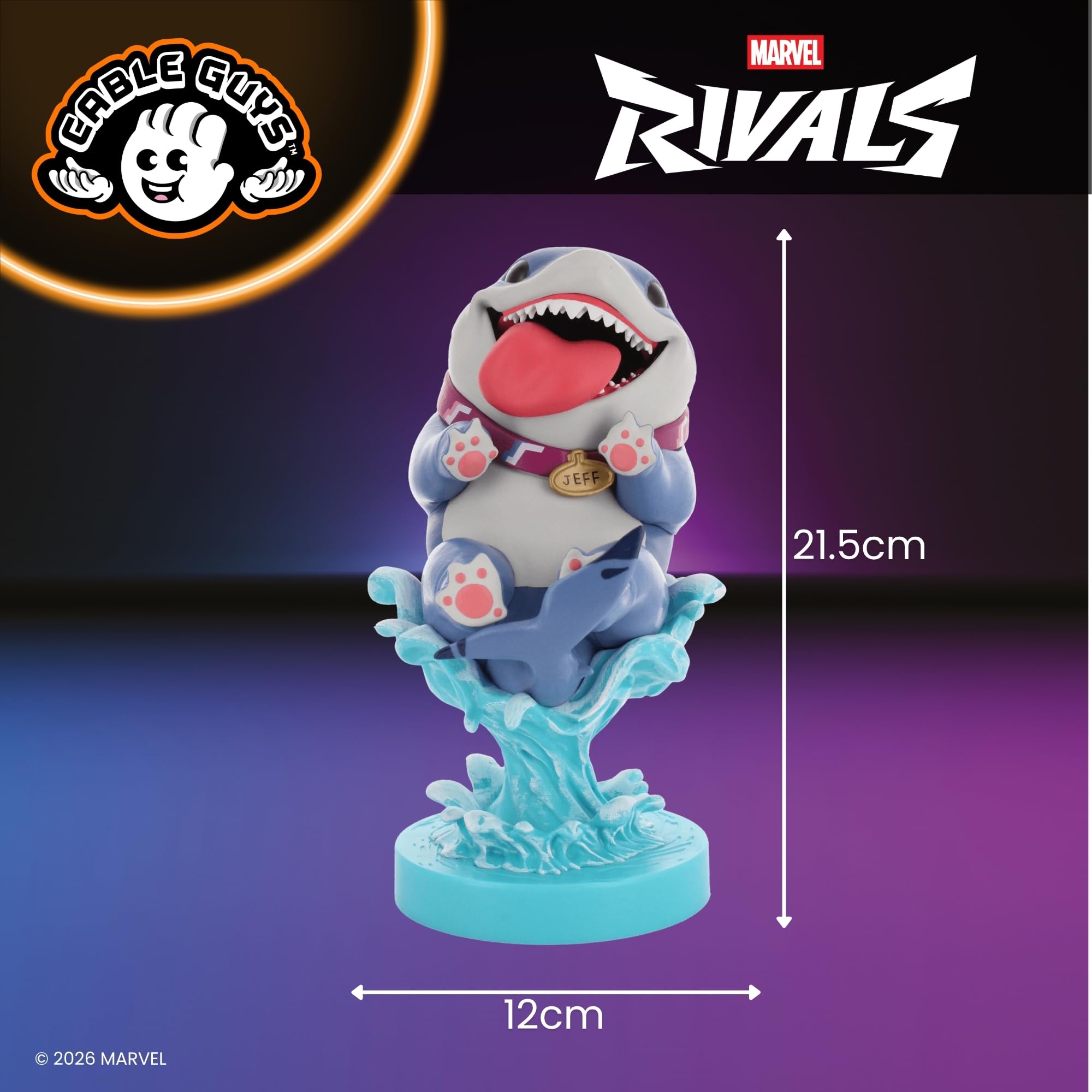 Amazon.co.jp: Cableguys Marvel Jeff the Land Shark コントローラー
