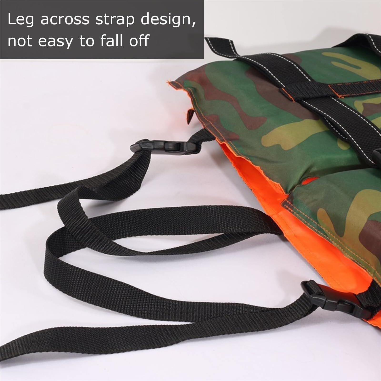 Adult Adjustable Kayak Vest, Reversible, High Buoyancy with Zipper Closure, Safety Kayak Vest for Kayaking, Sailing, Fishing, Boating, Surfing, Swimming and All Water Sports