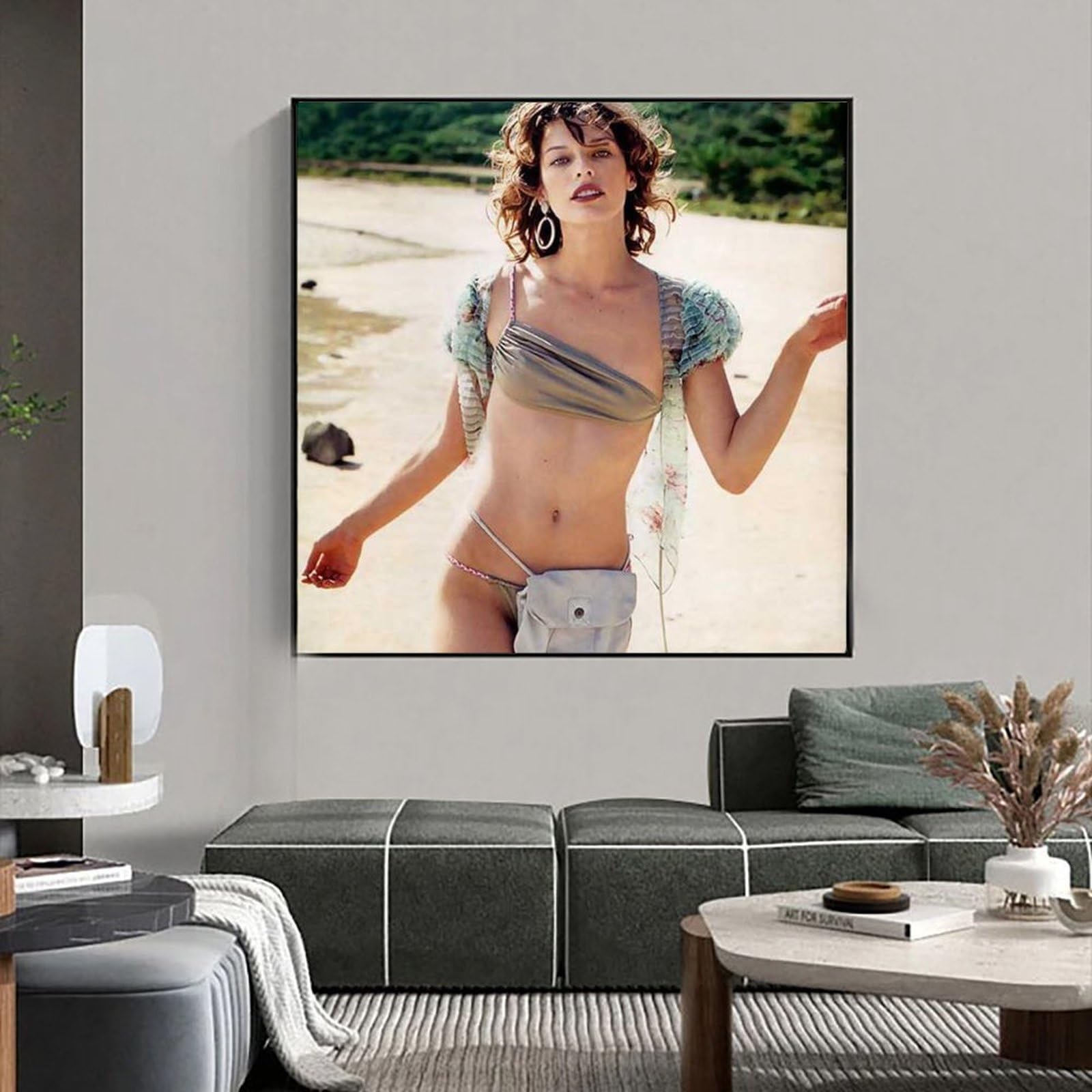 Amazon.com: IVGAXLUD Milla Jovovich Sexy Actor Poster 3 Wall Art Poster  Canvas Print Office Bedroom Living Room Aesthetic Decor Poster  10x10inch(25x25cm) Unframe-style: Posters & Prints