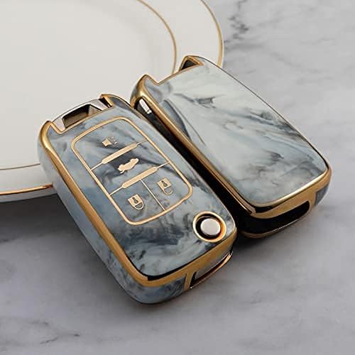 Miniatura 1 de TPU Jade Pattern Car Key Cover Case, for Buick for Aveo Trax for Opel Astra Corsa H J G Meriva Zafira Antara