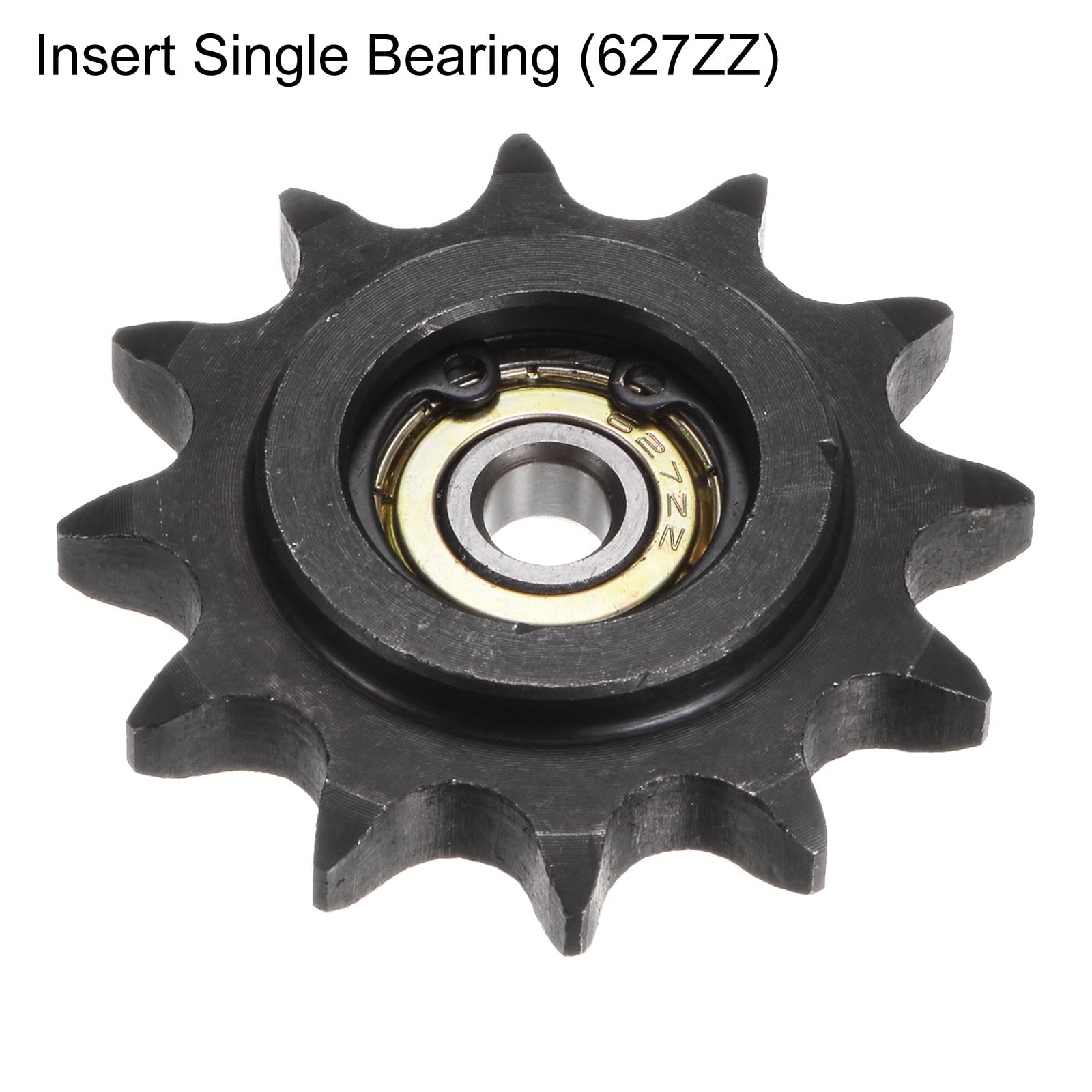 Pignone Tenditore Per Catena DIN 06B - 12 Denti, Passo 1/2'', Con Cuscinetto - Foto 13