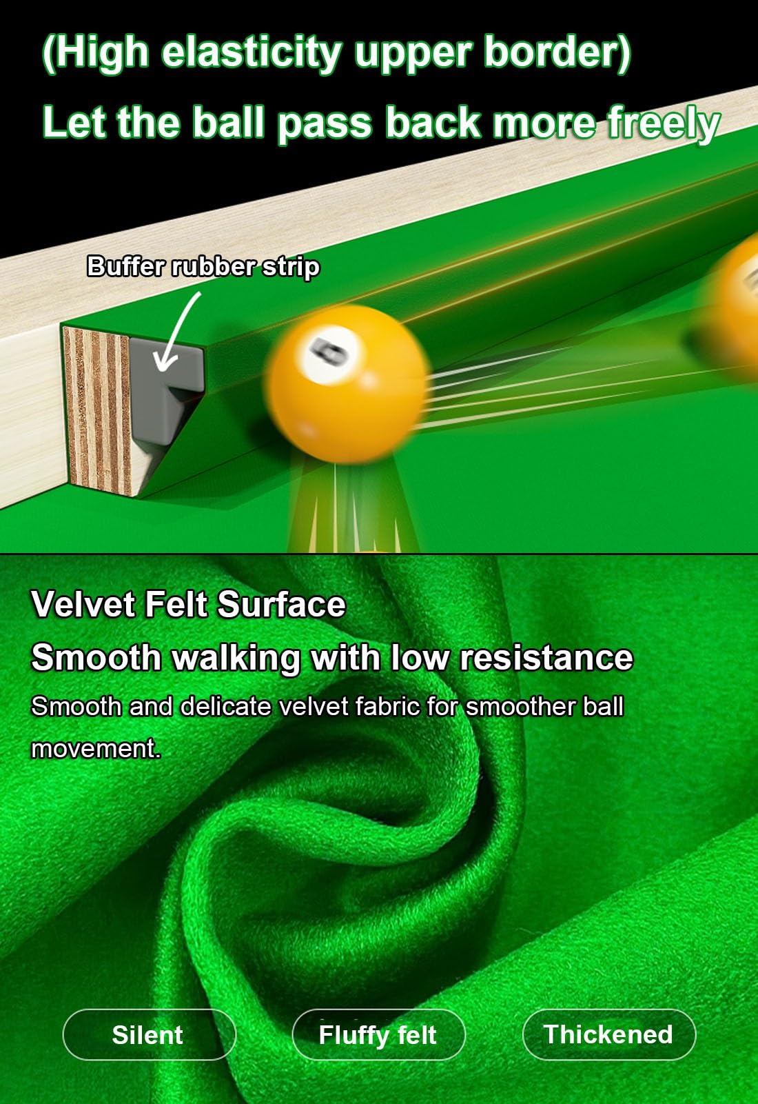 Amazon | ビリヤードビリヤード台、大人用小型プール練習台